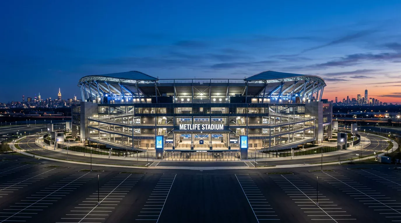 MetLife Stadium in New Jersey waar de WK 2026 finale wordt gespeeld