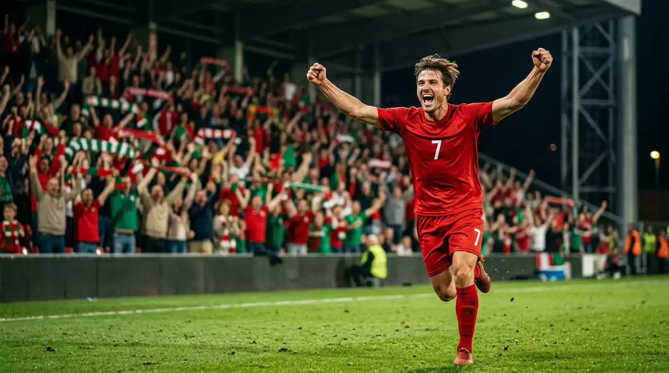 Cristiano Ronaldo viert zijn tweede doelpunt tegen Oezbekistan op het WK 2026